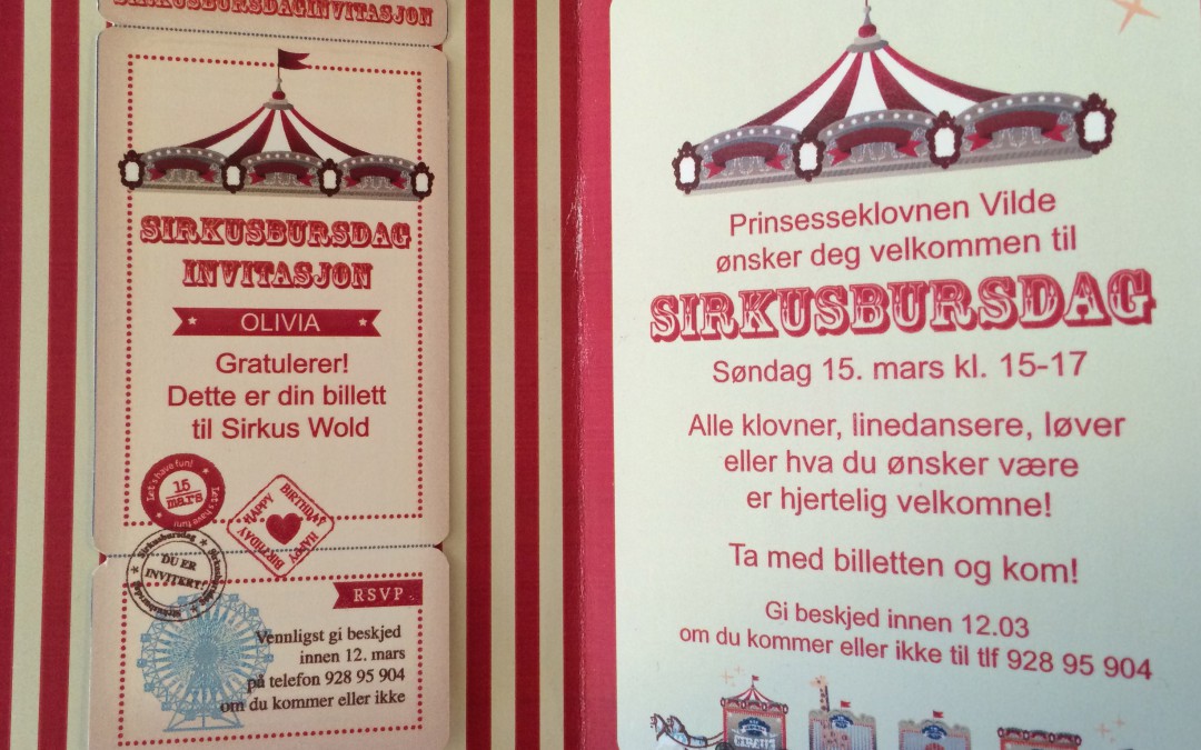 Sirkusbursdag!