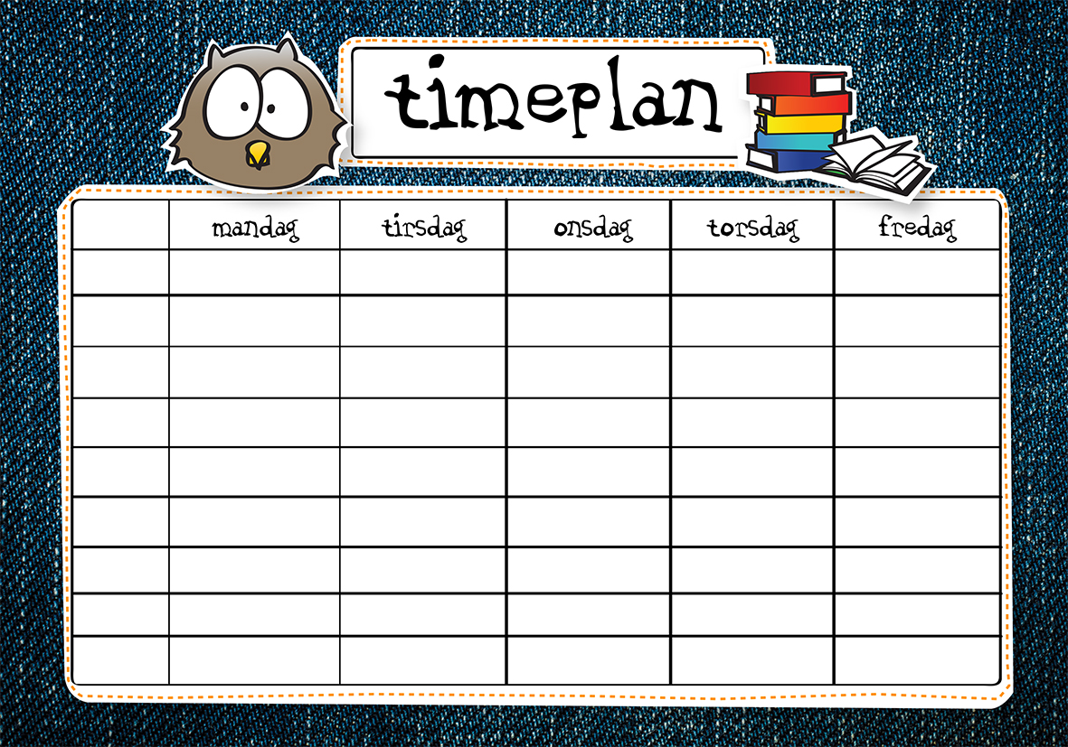 timeplan